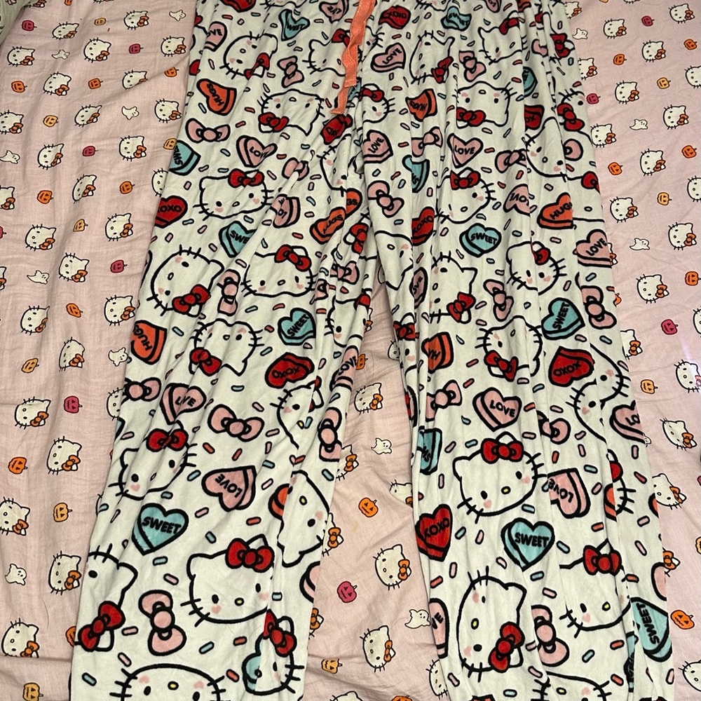 Hello Kitty Kids Pajama Bottoms - Multicolor